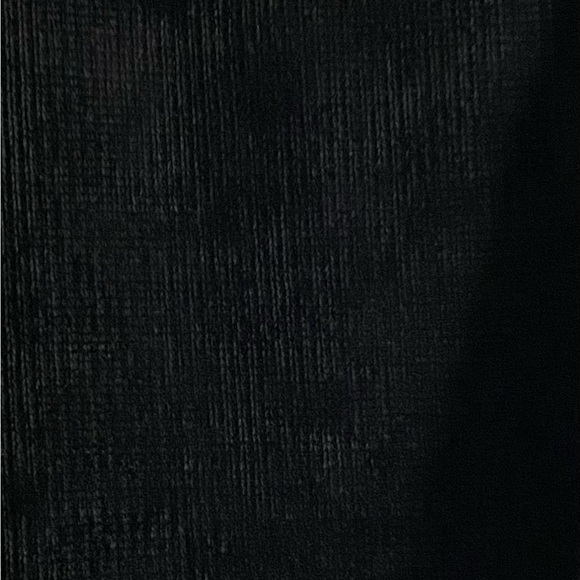 SHEIN NWOT Black Ruffled Long Sleeve Blouse - Picture 6 of 6